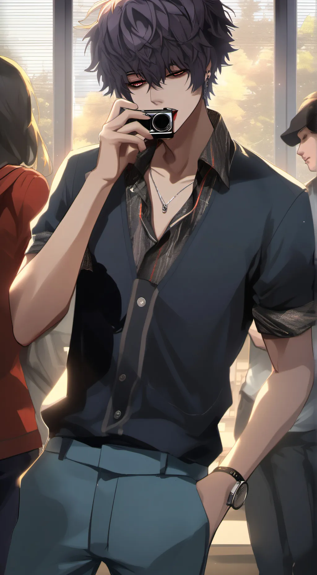 ai character: Alexander Chen background