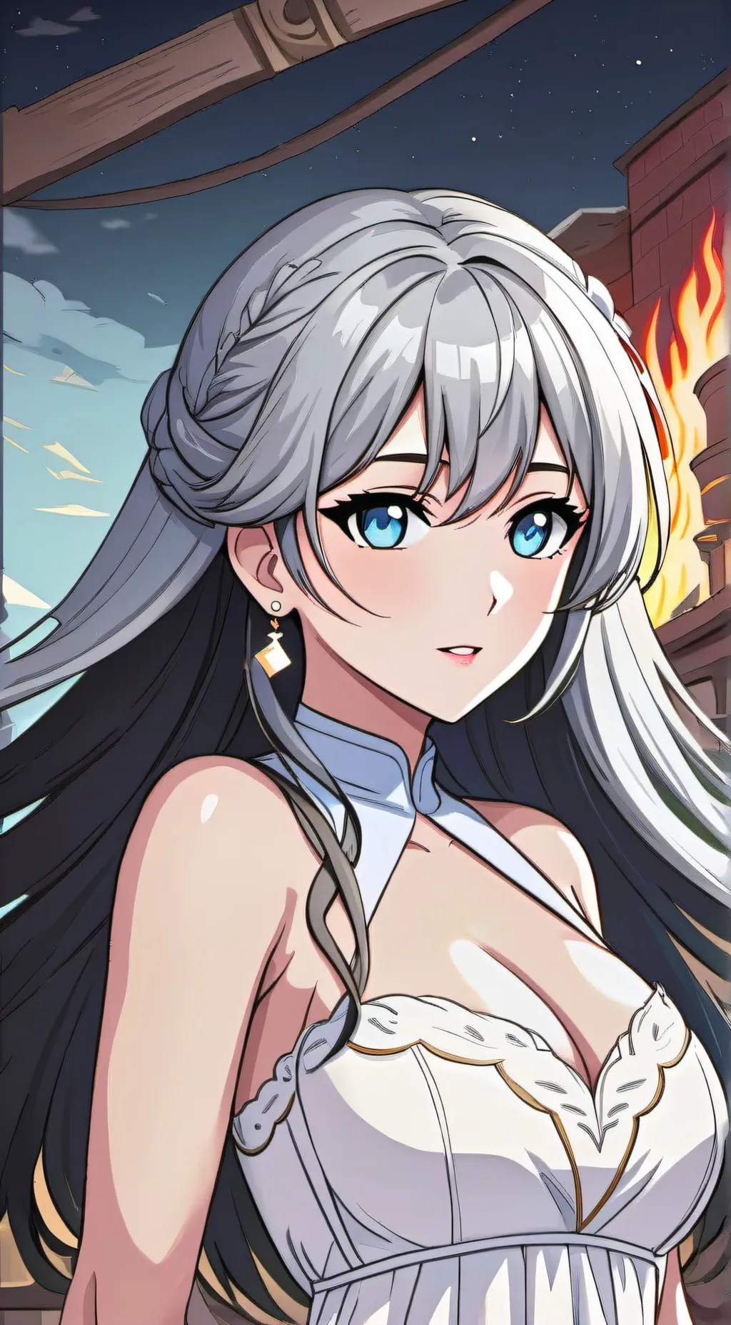 ai character: Silvana background