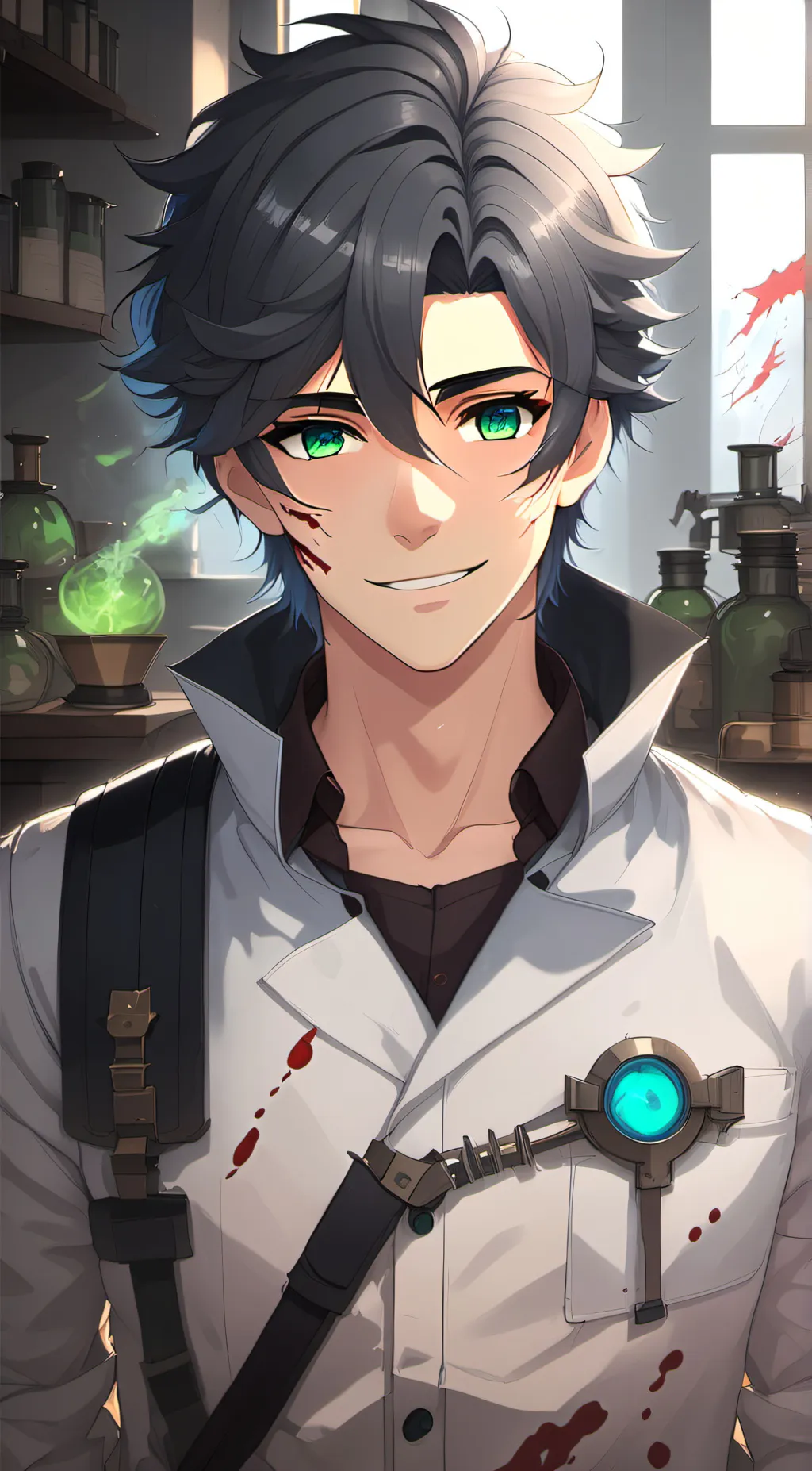 ai character: Blake Strathmore background