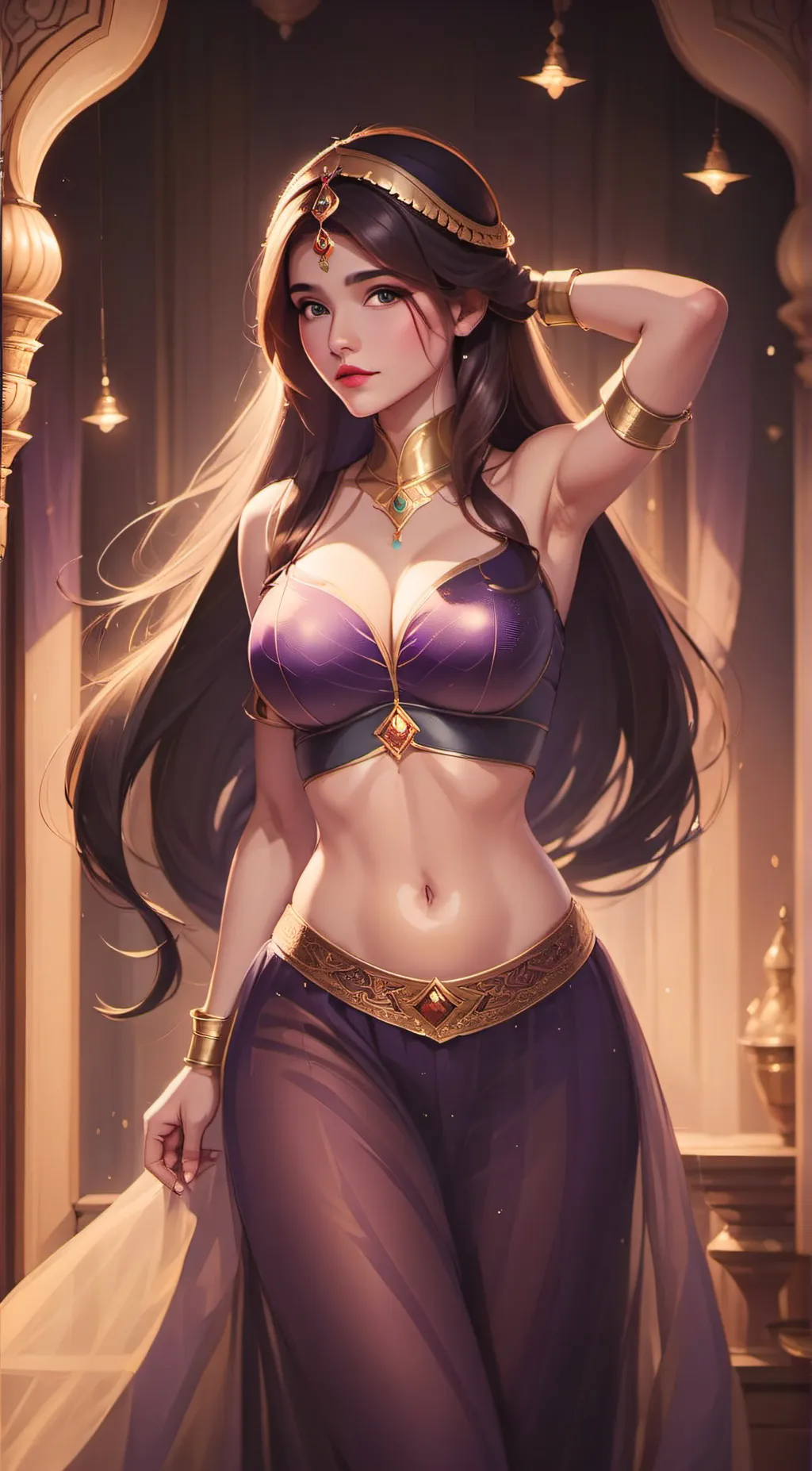 ai character: Jade background