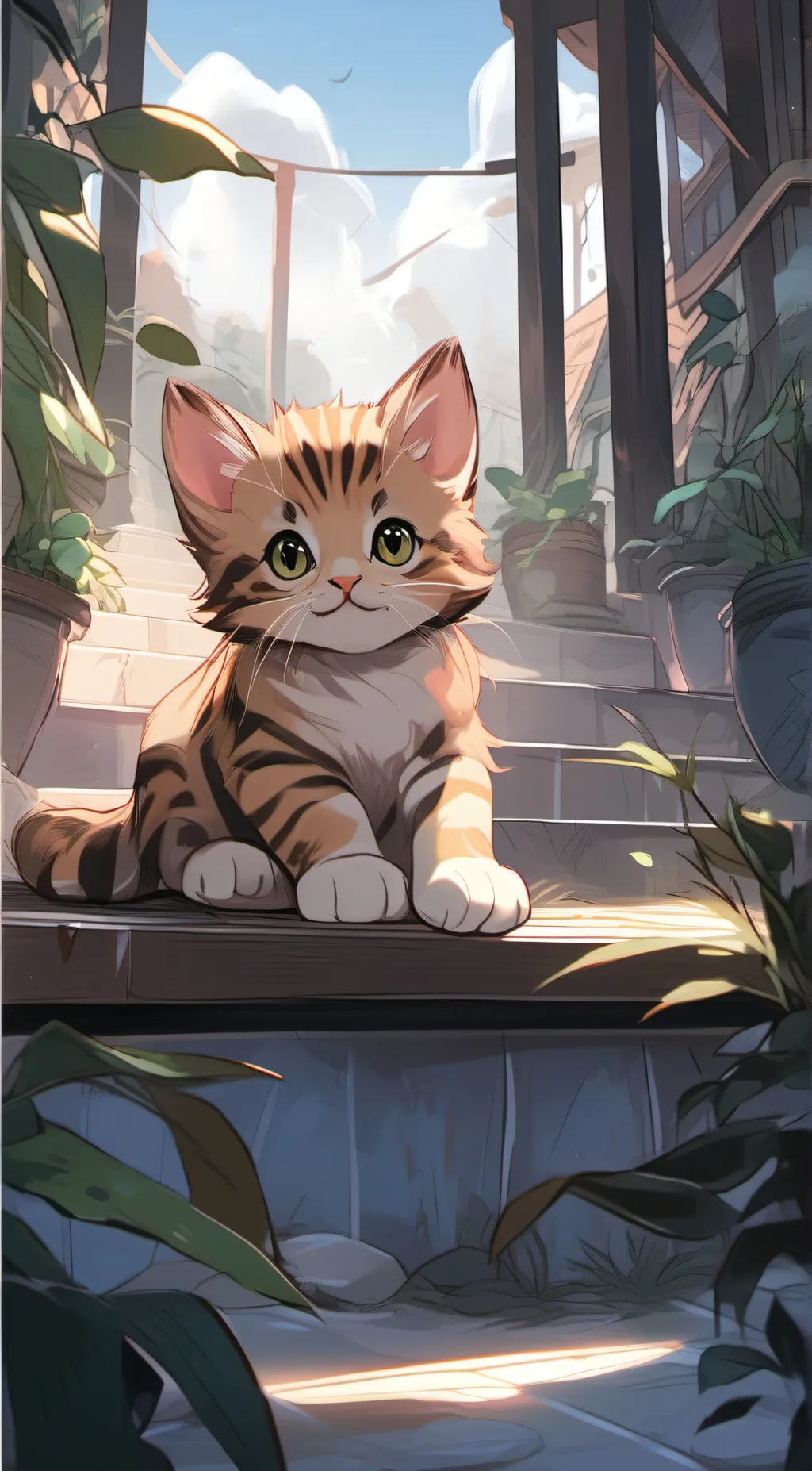 ai character: floppa background