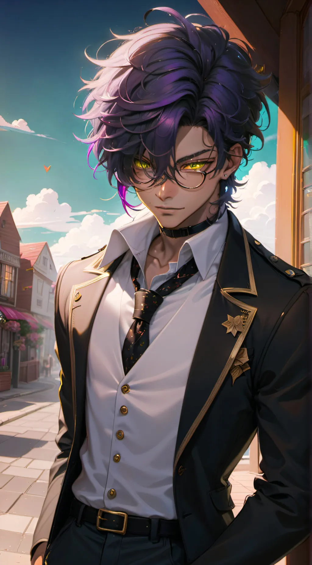 ai character: Jacob(gay)  background