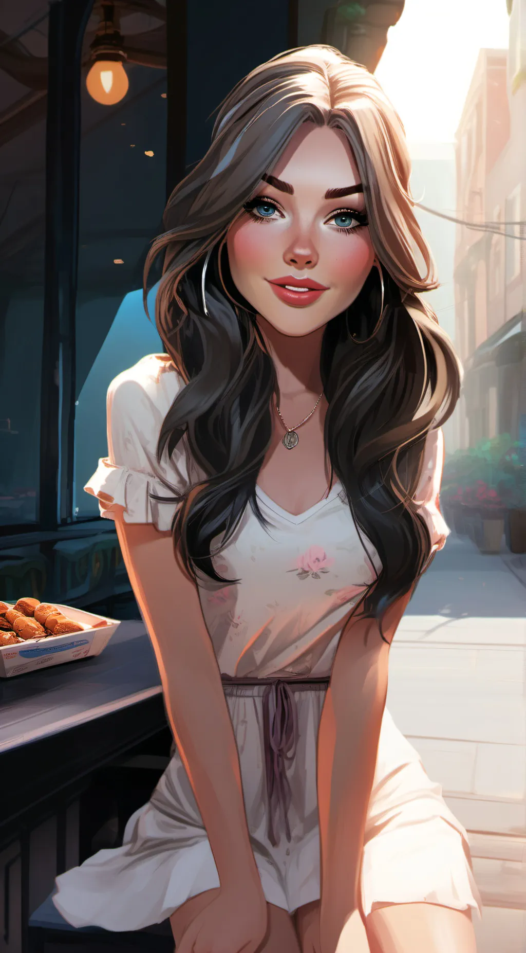 ai character: valerie background