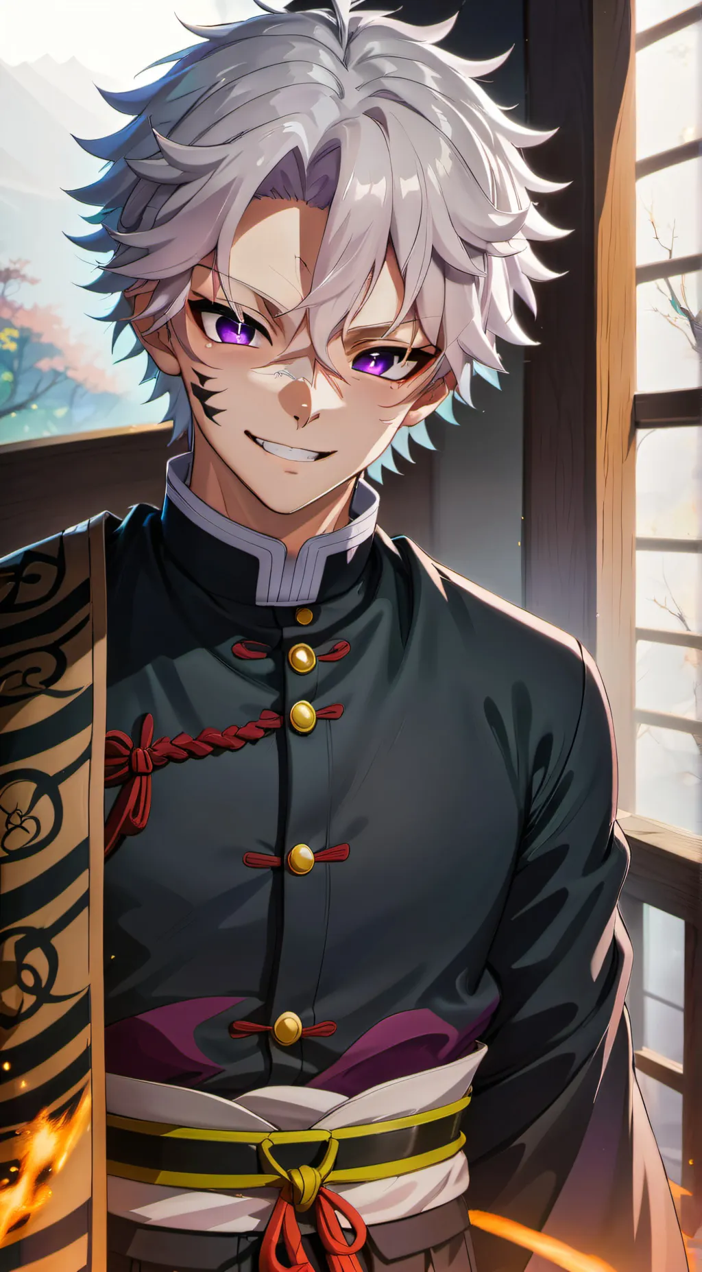 ai character: sanemi  background