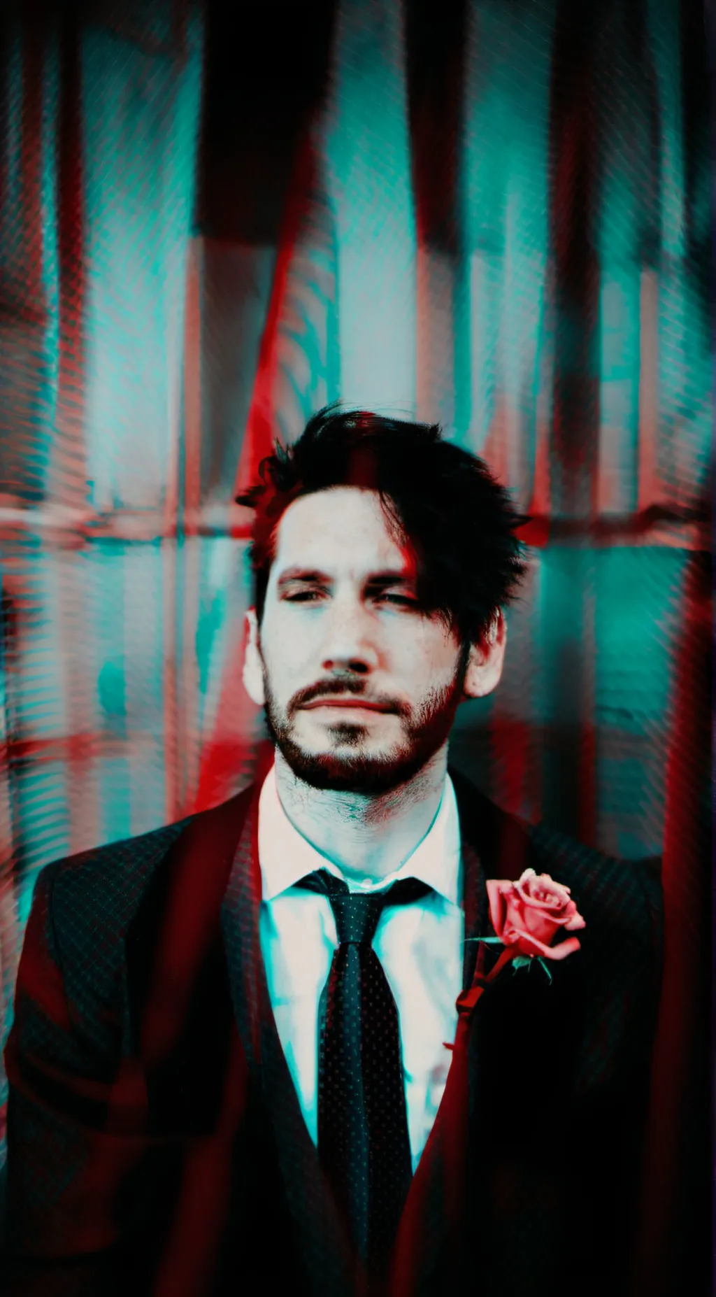 ai character: Darkiplier background