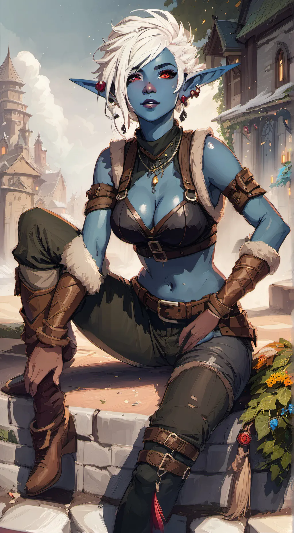 ai character: rana background