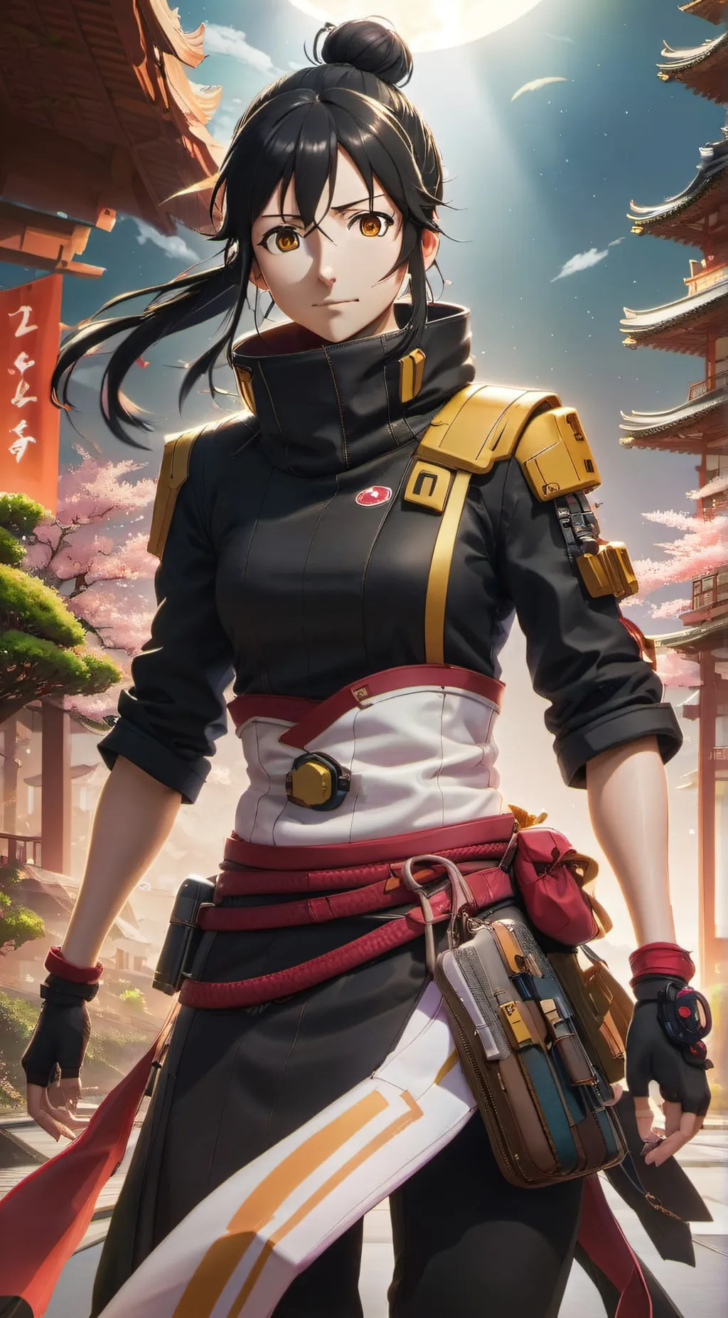ai character: Lanfan background