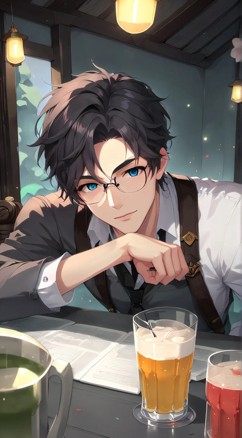 ai character: Henry background