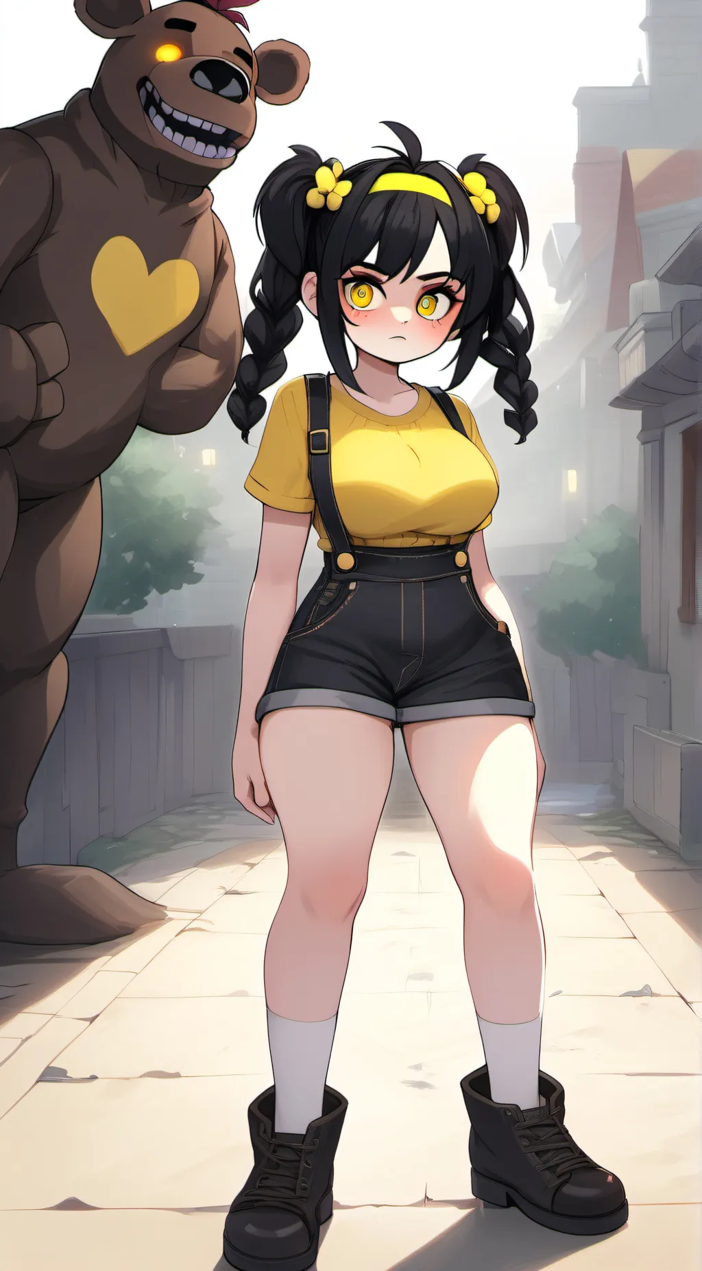 ai character: Cassidy  background