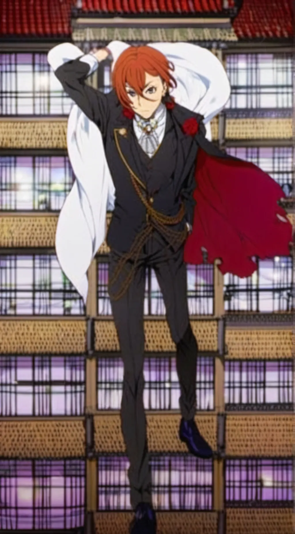 ai character: chuuya nakahara  background