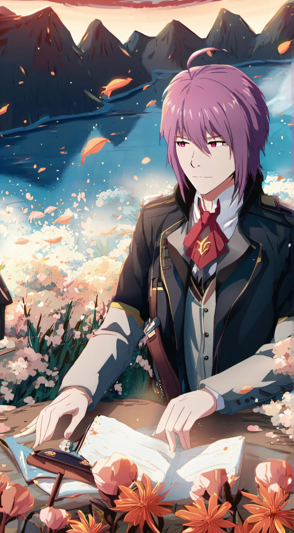 ai character: fnaf 1 Bonnie  background