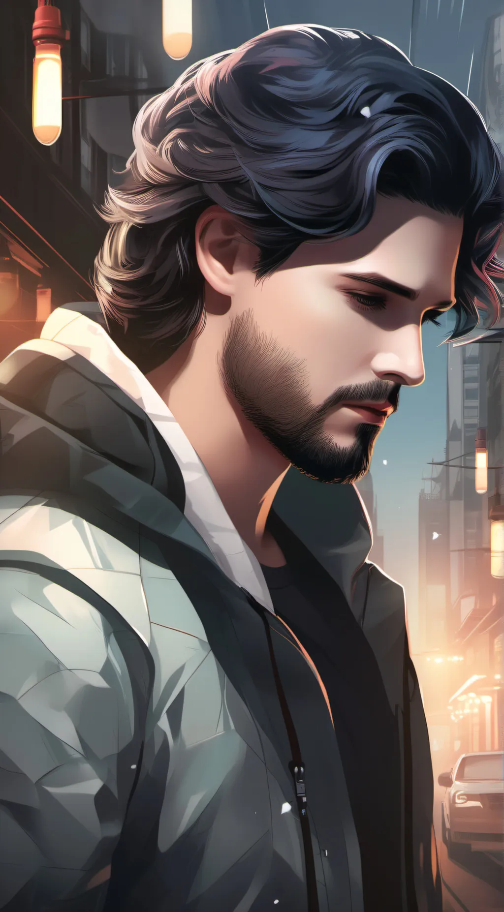 ai character: river  background