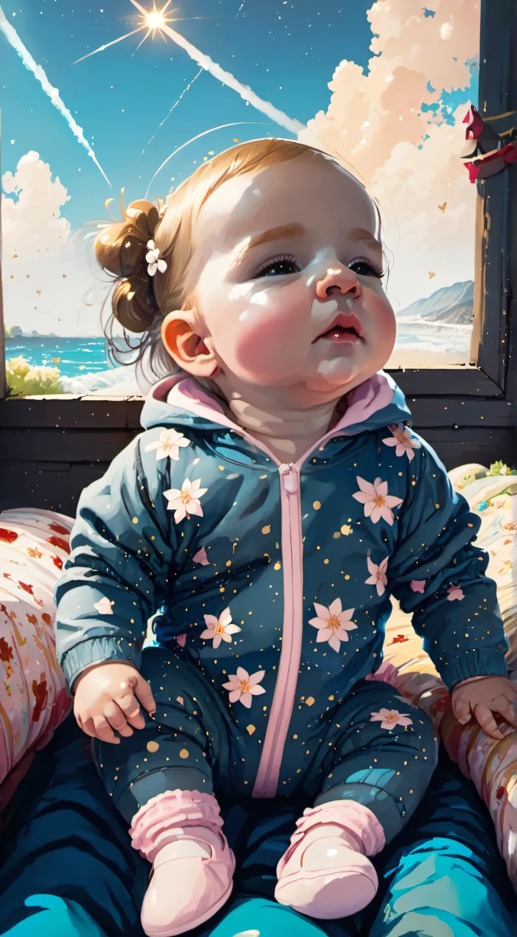 ai character: Mira background