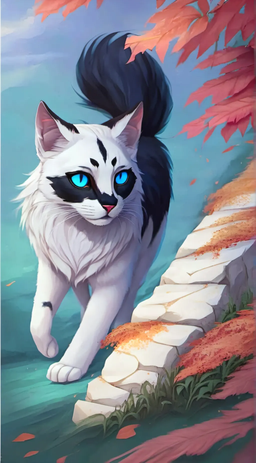 ai character: Darktail  background