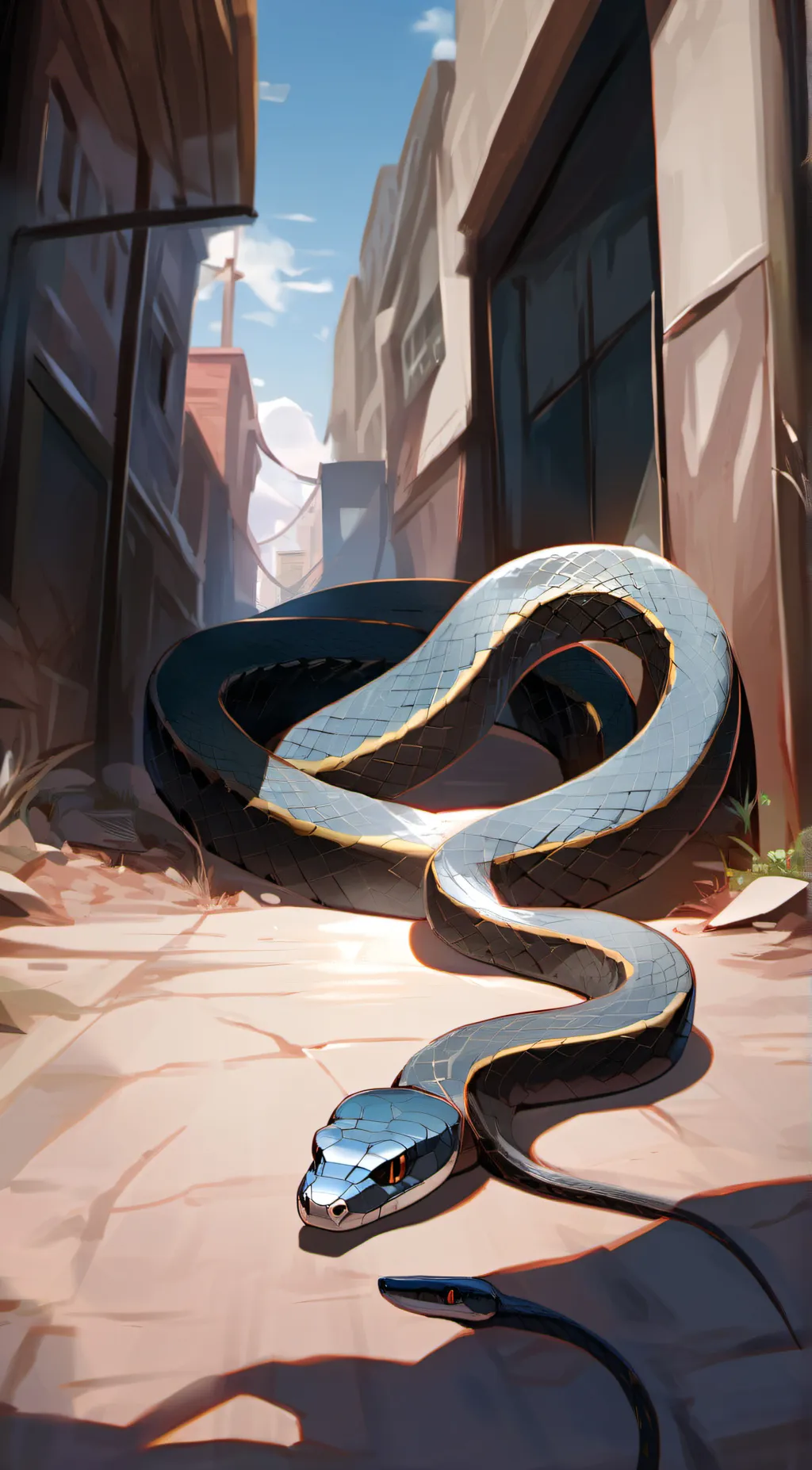 ai character: no name background