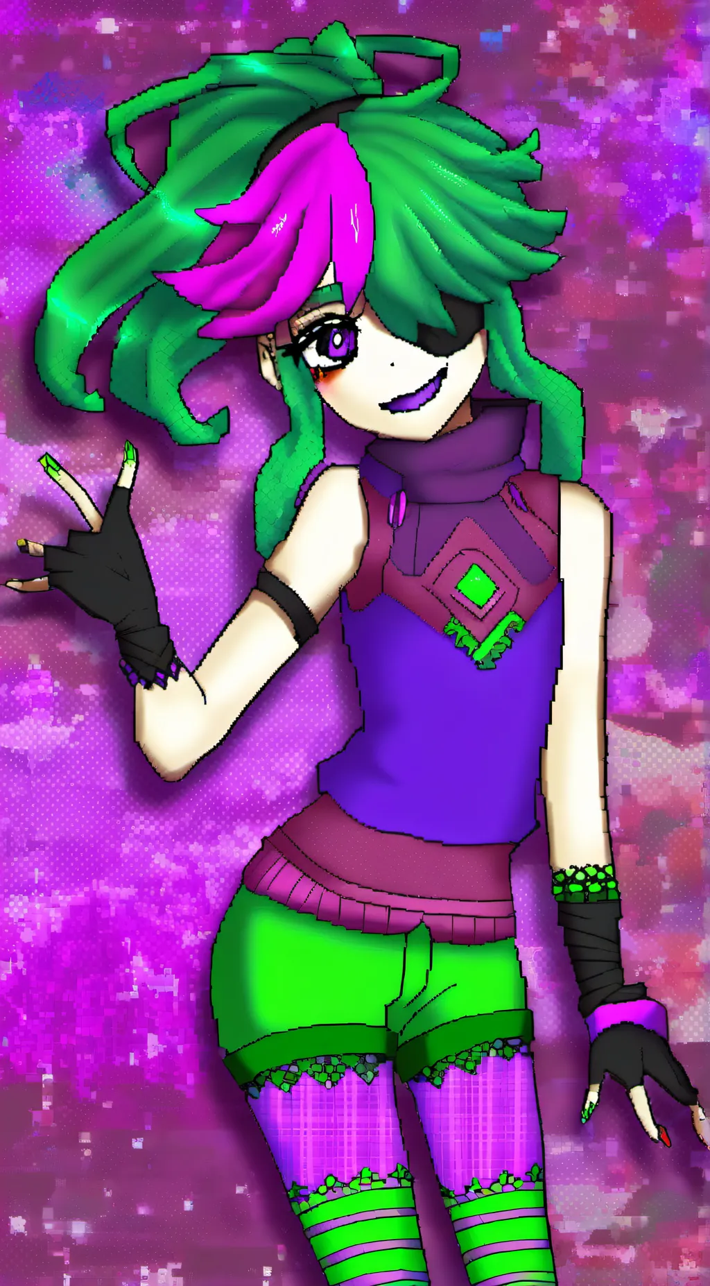 ai character: Vivi background