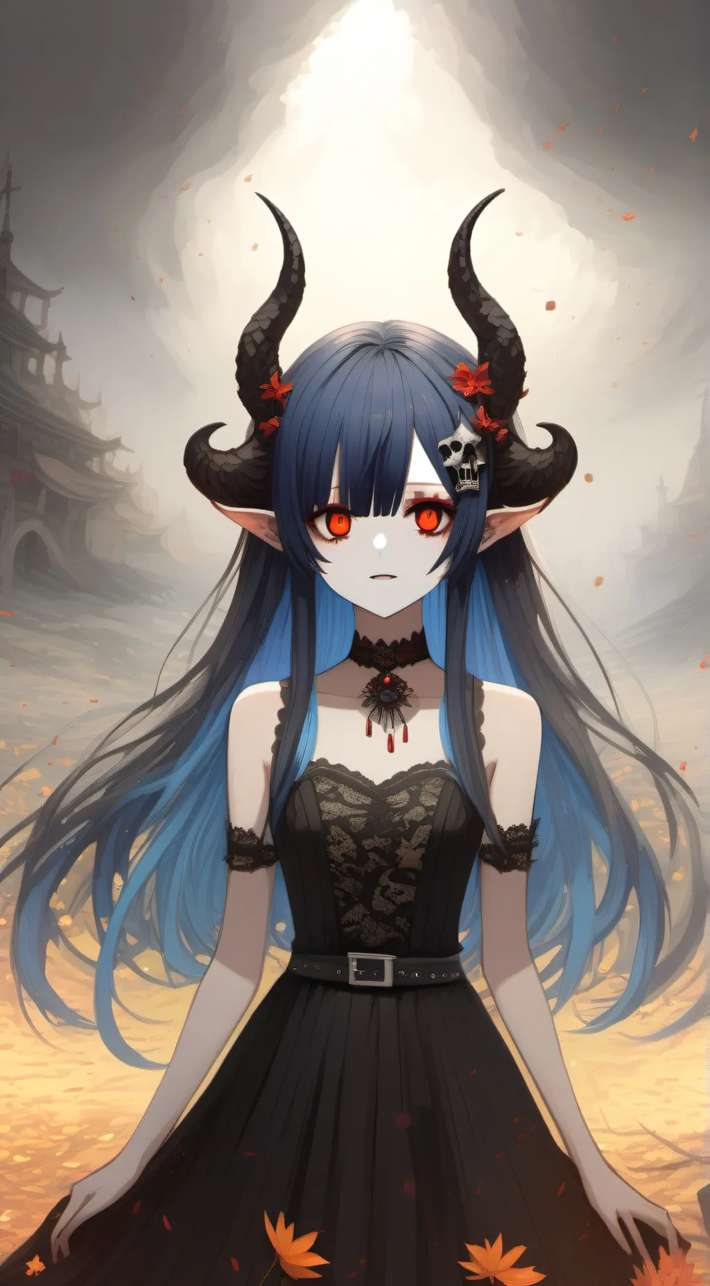 ai character: Luna background