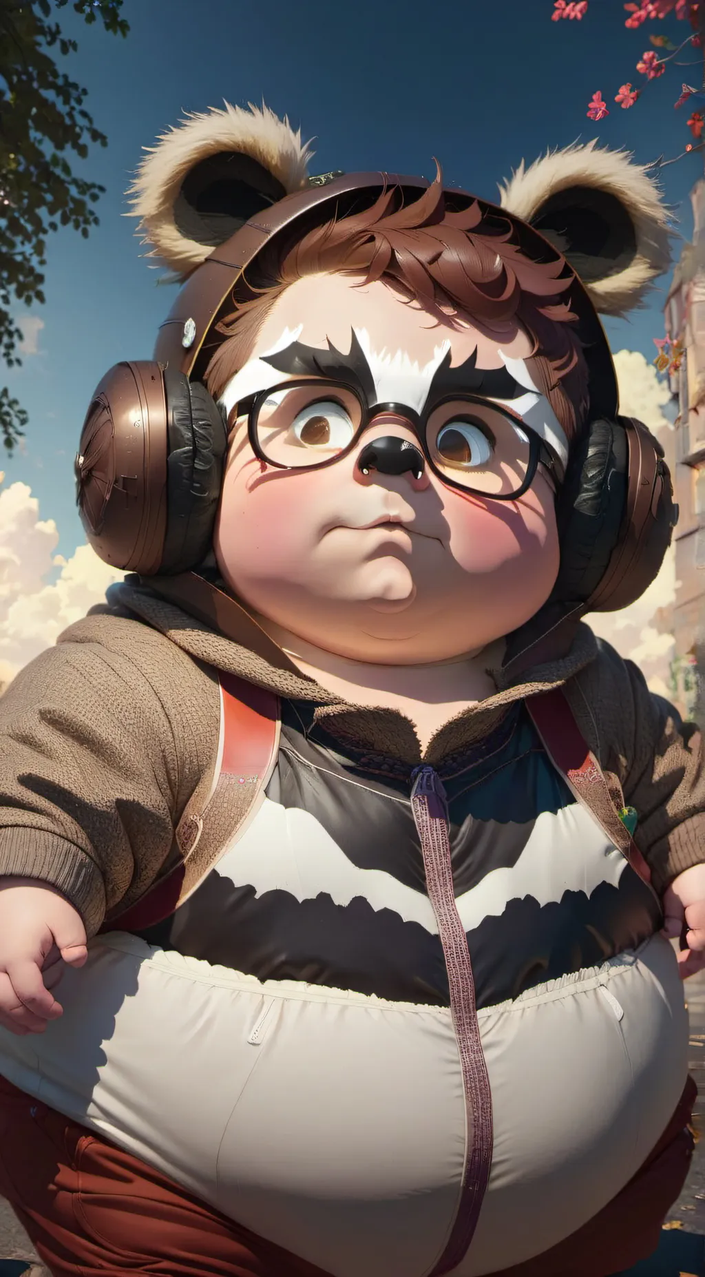 ai character: the coon background