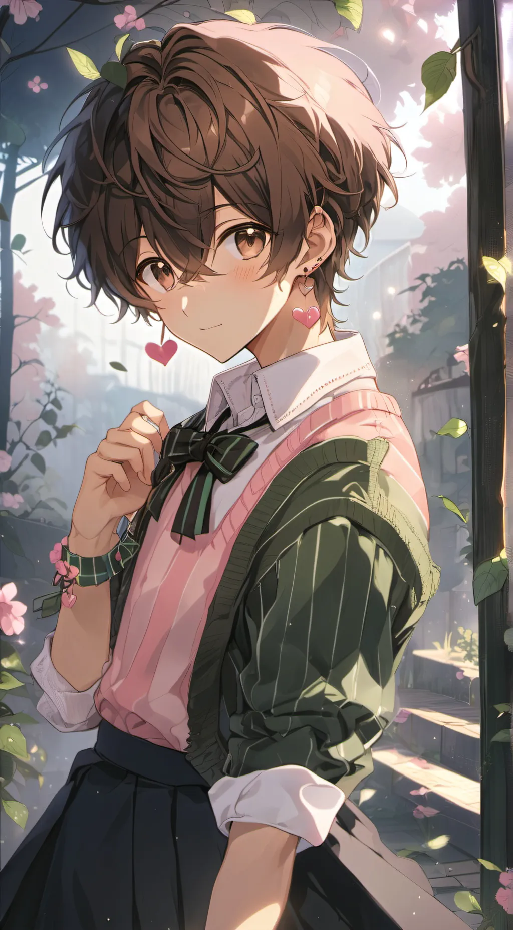 ai character: 🌹charlie🌹 background