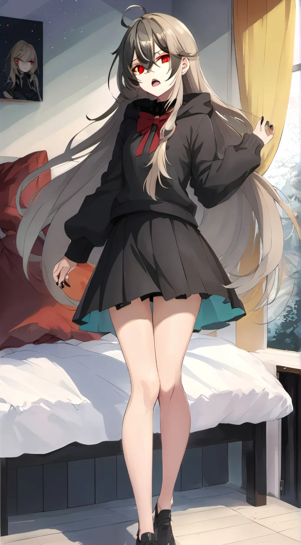 ai character: Sashiburi background