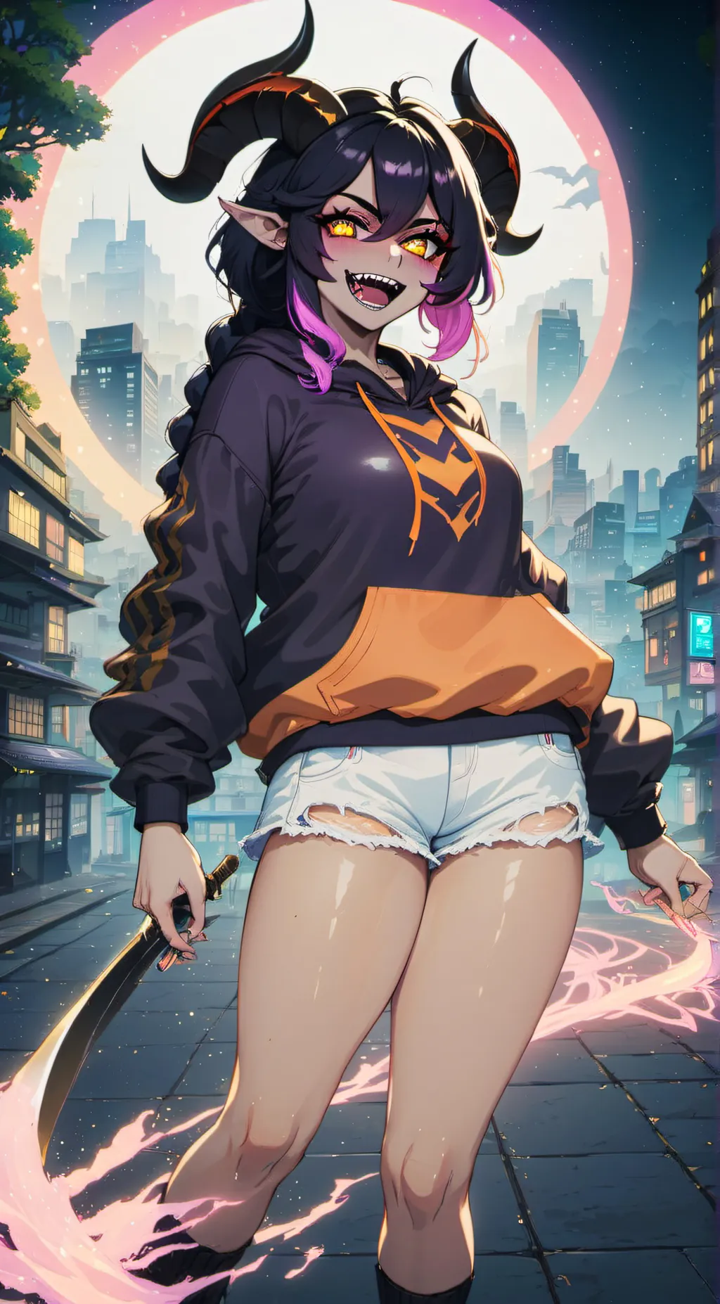 ai character: Arcadia  background