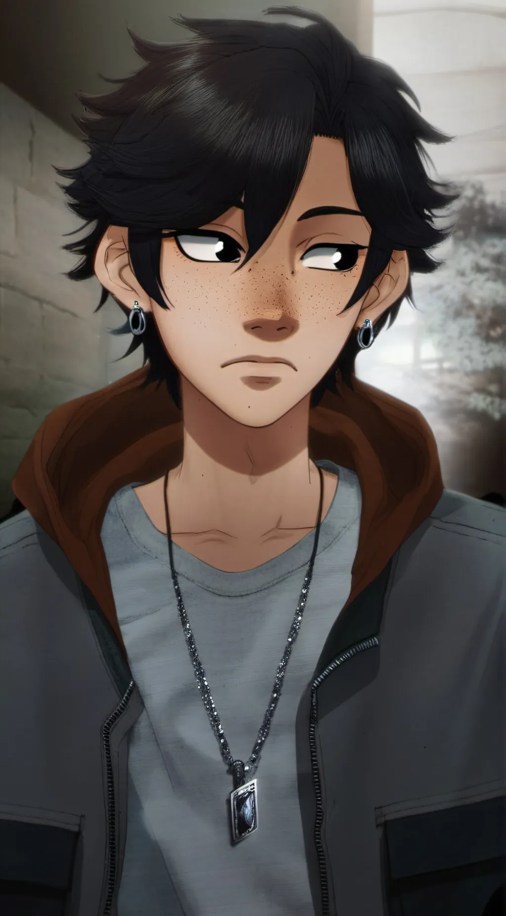 ai character: Max background