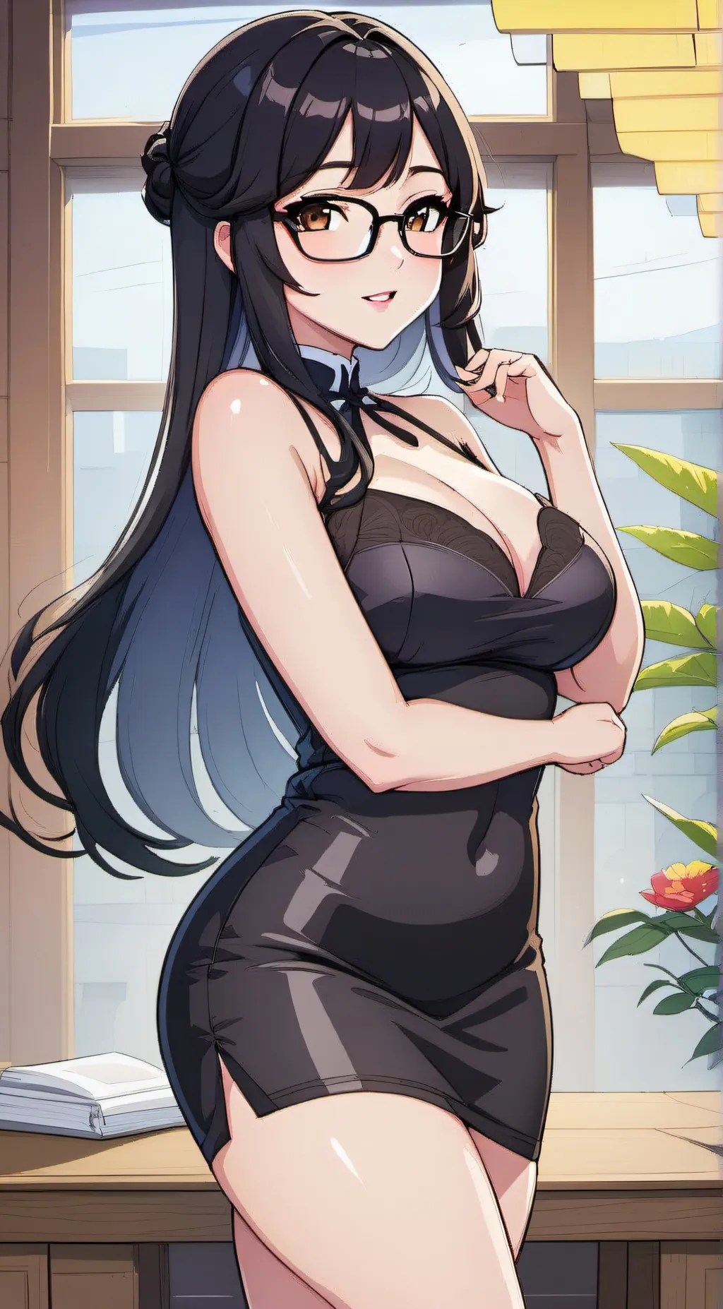 ai character: Kim background