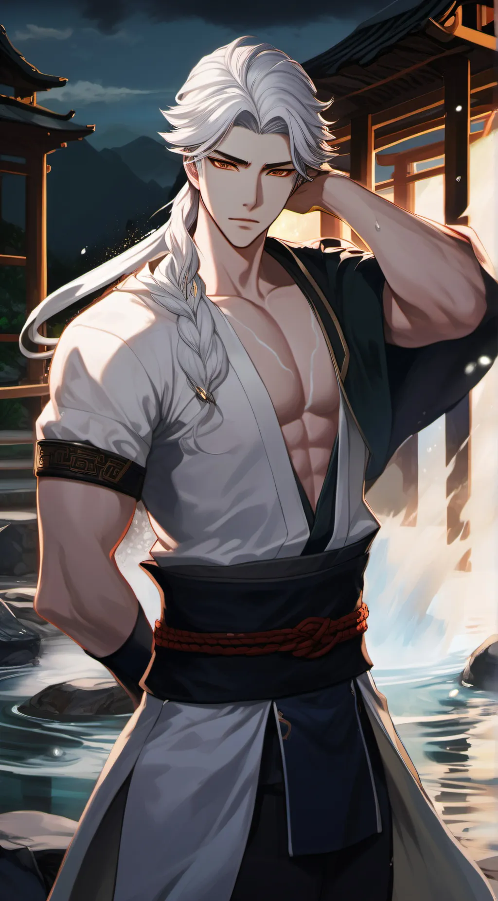 ai character: Kang  background