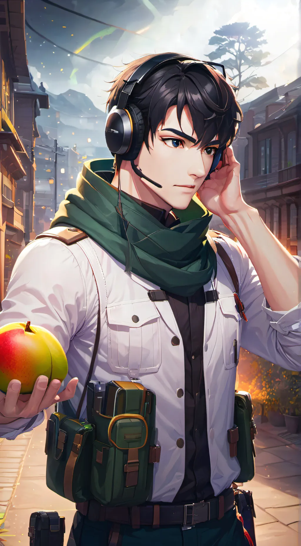 ai character: Sierra 5 Mark background