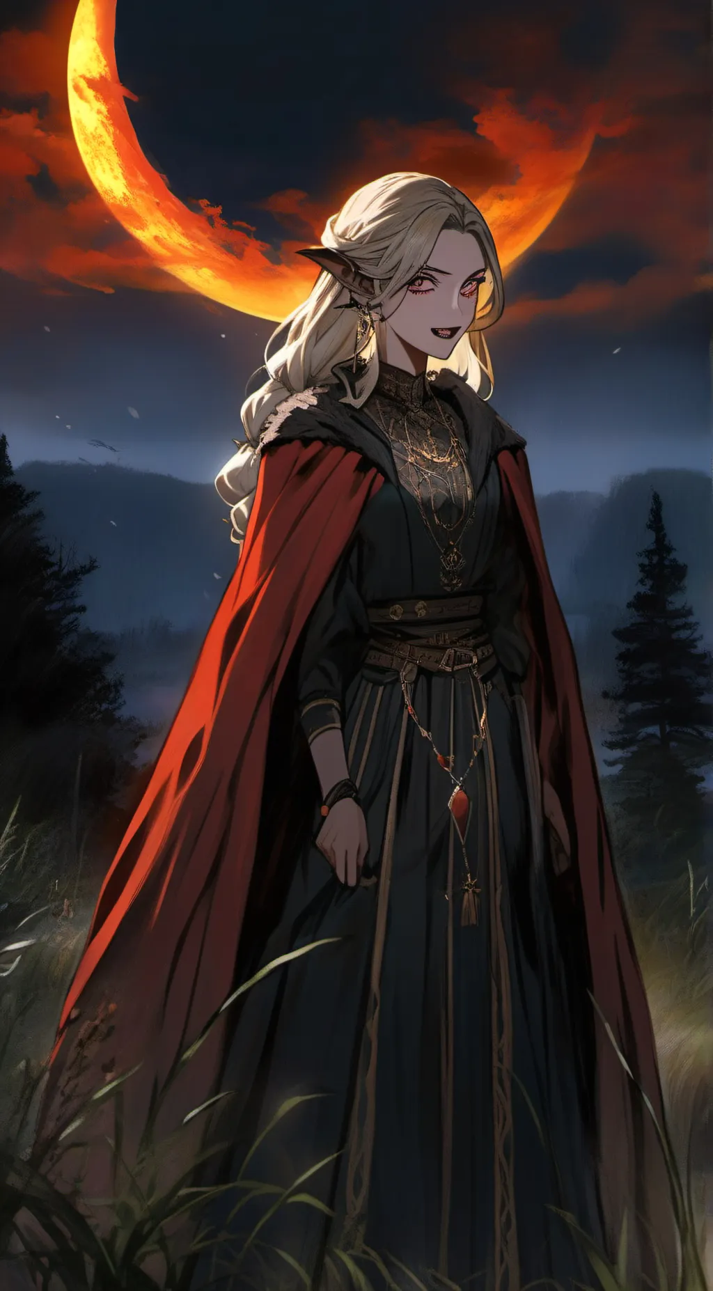 ai character: Evelyn background