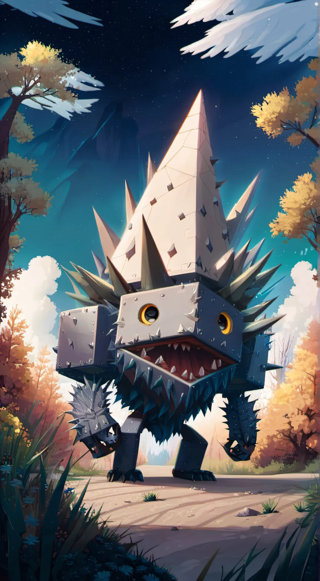 ai character: Spiked Collossus background