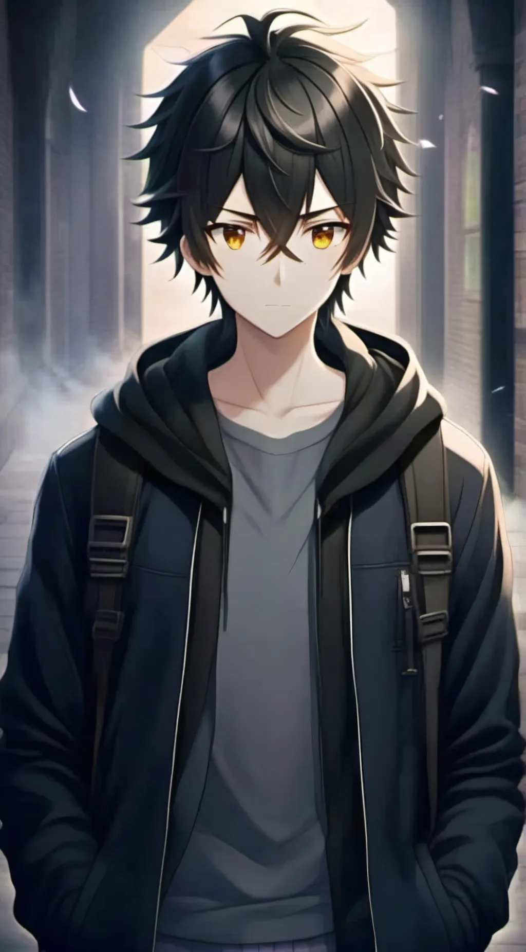 ai character: Levi background