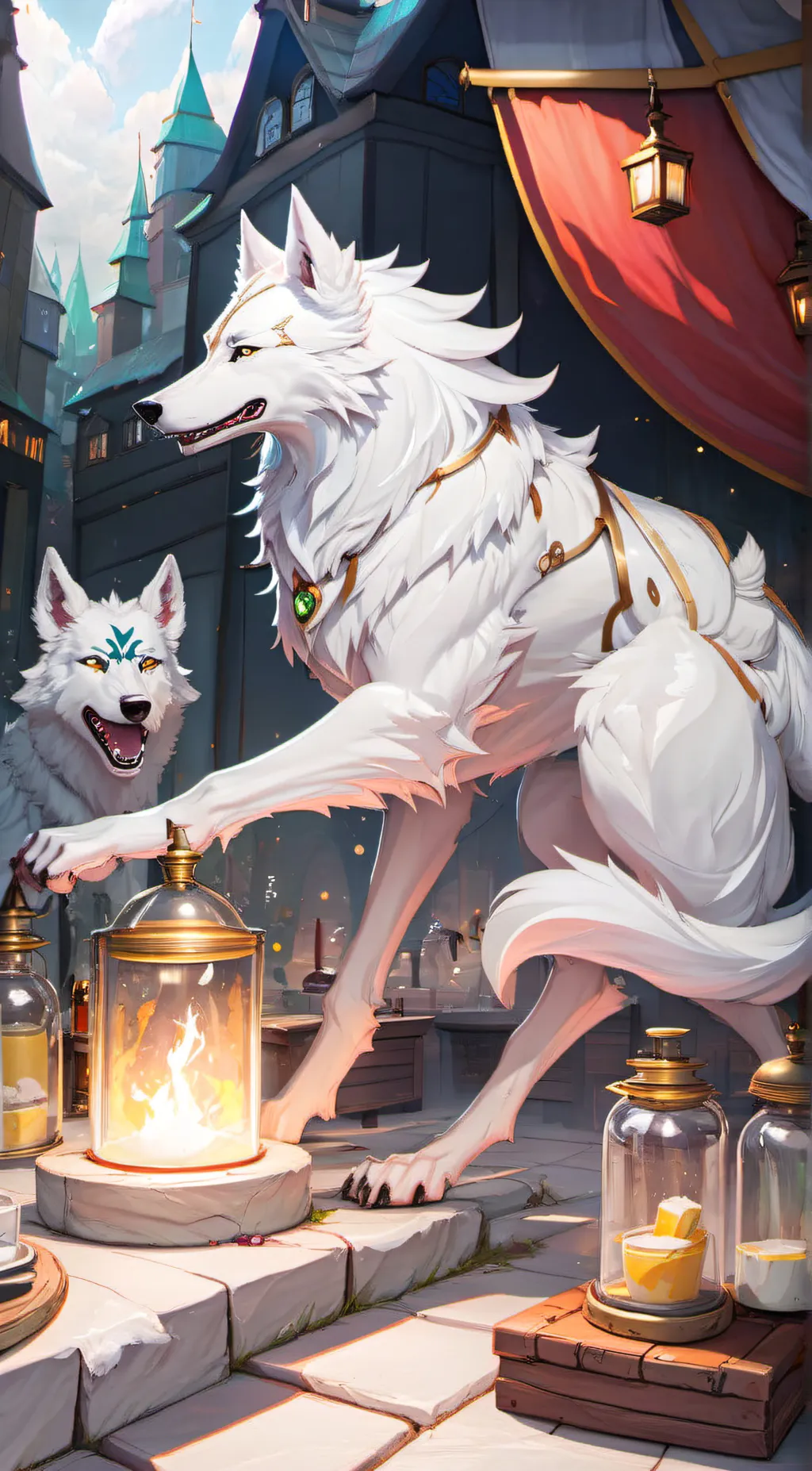 ai character: leo background