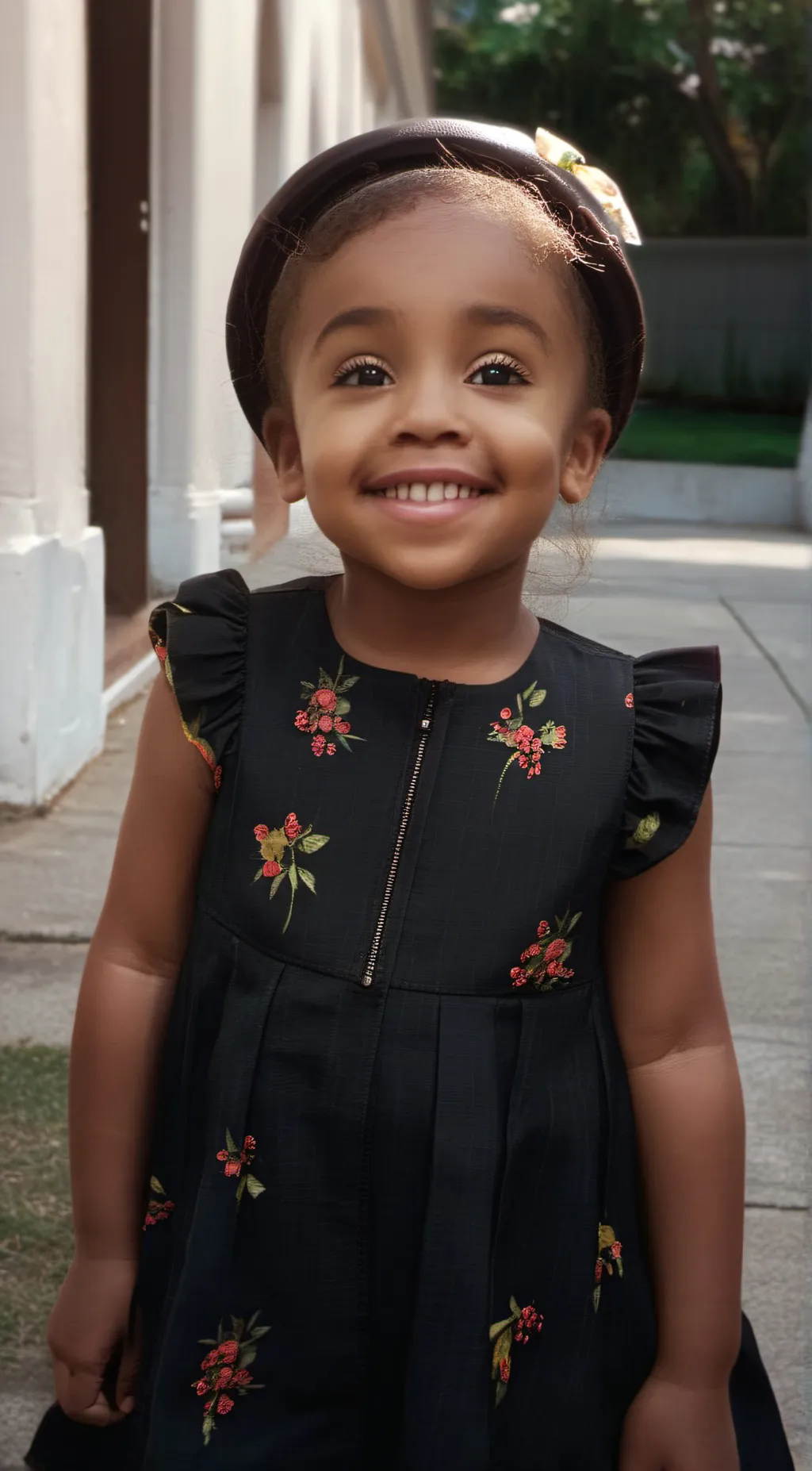 ai character: Zaria  background