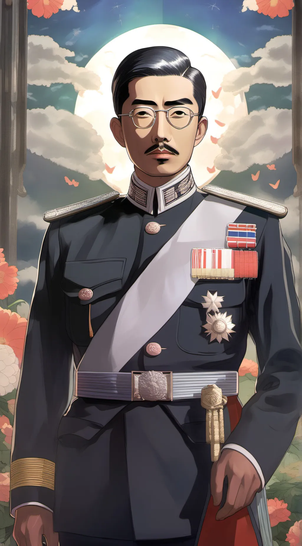 ai character: Hirohito background