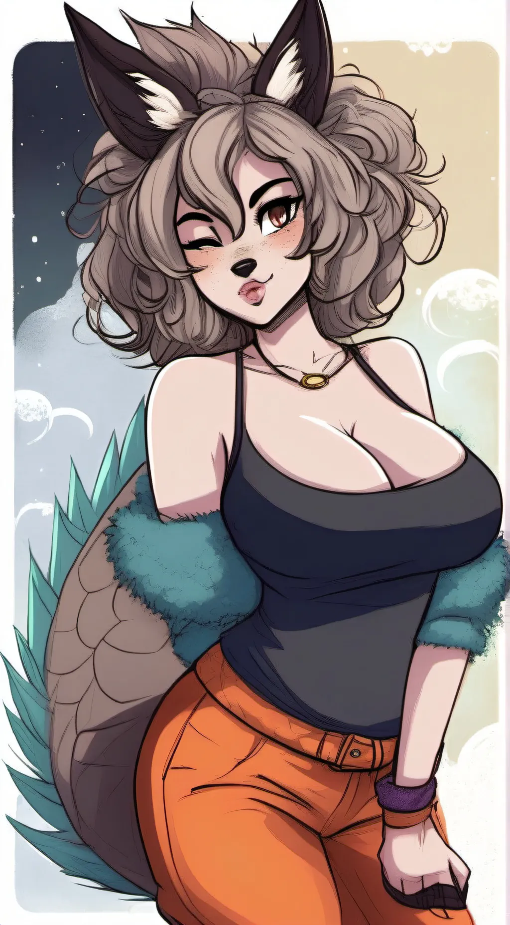 ai character: Shyla background