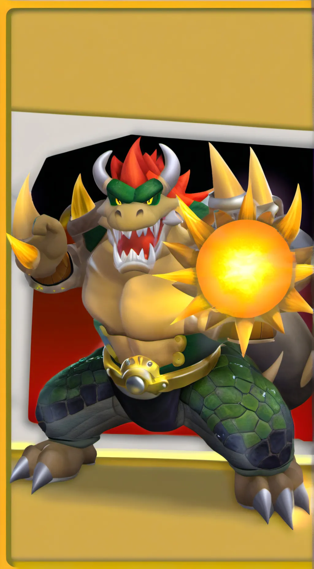 ai character: Bowser background