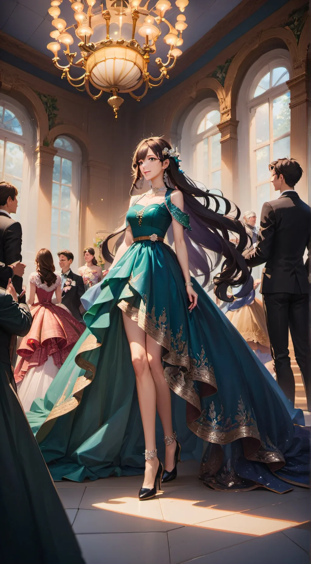 ai character: Belle background