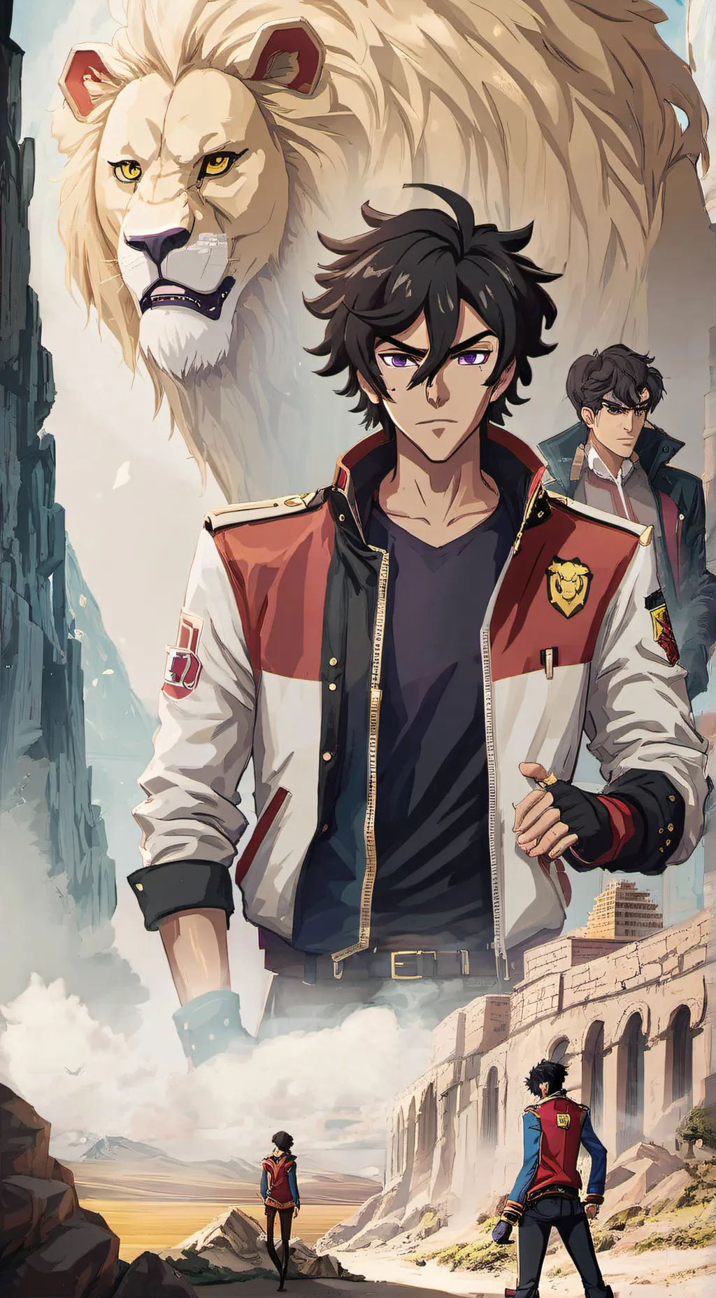 ai character: Keith  background