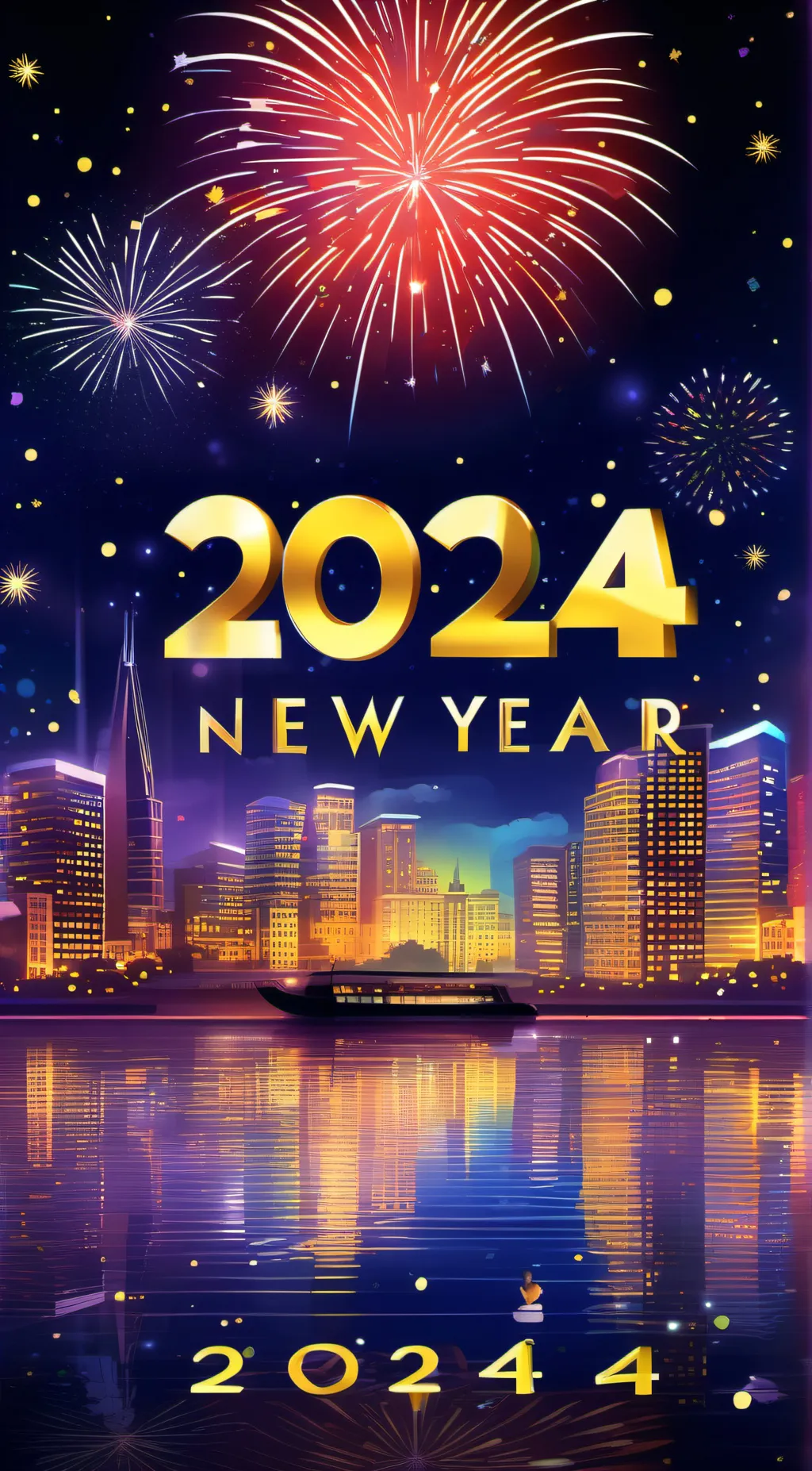 ai character: 2024 background