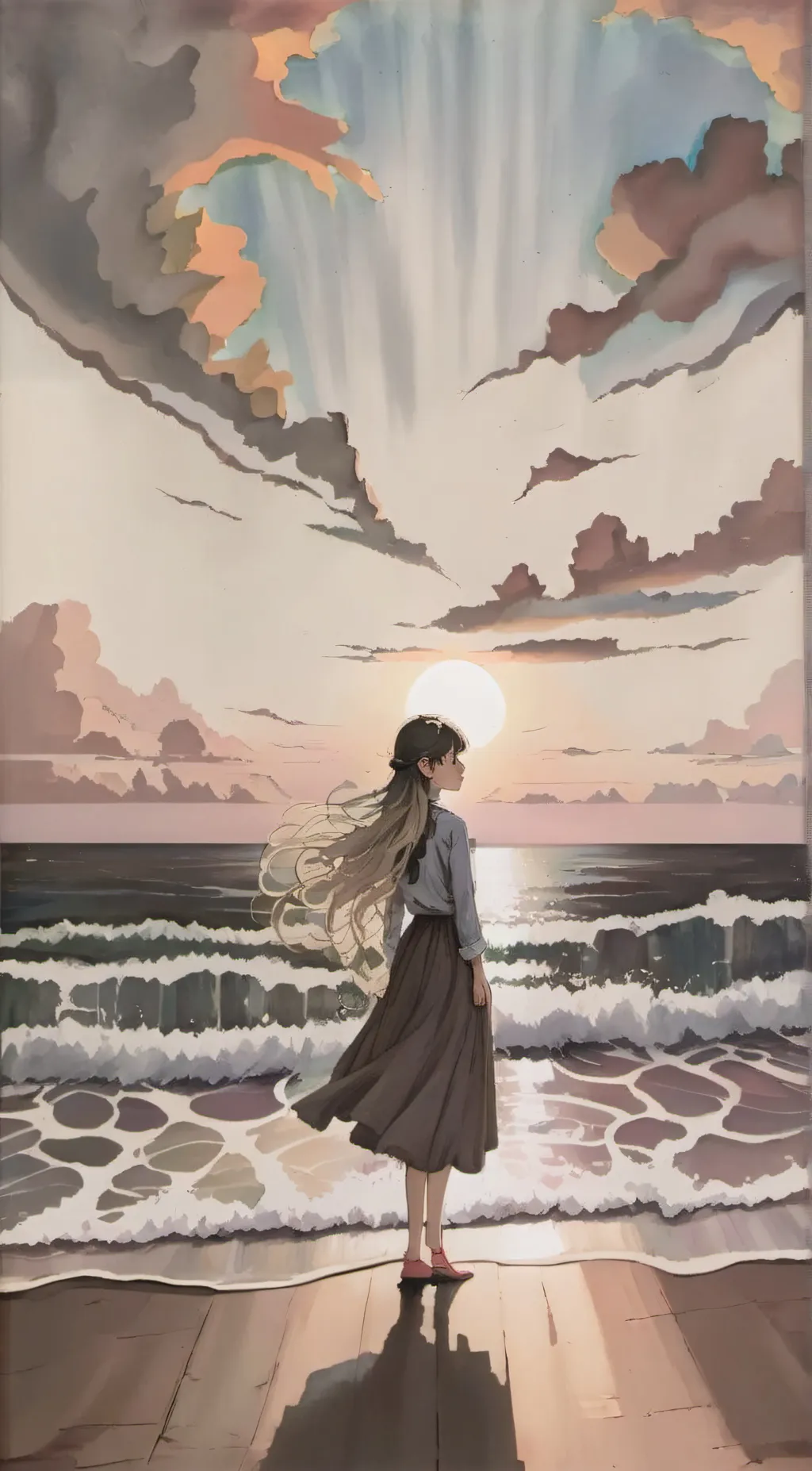 ai character: Star background