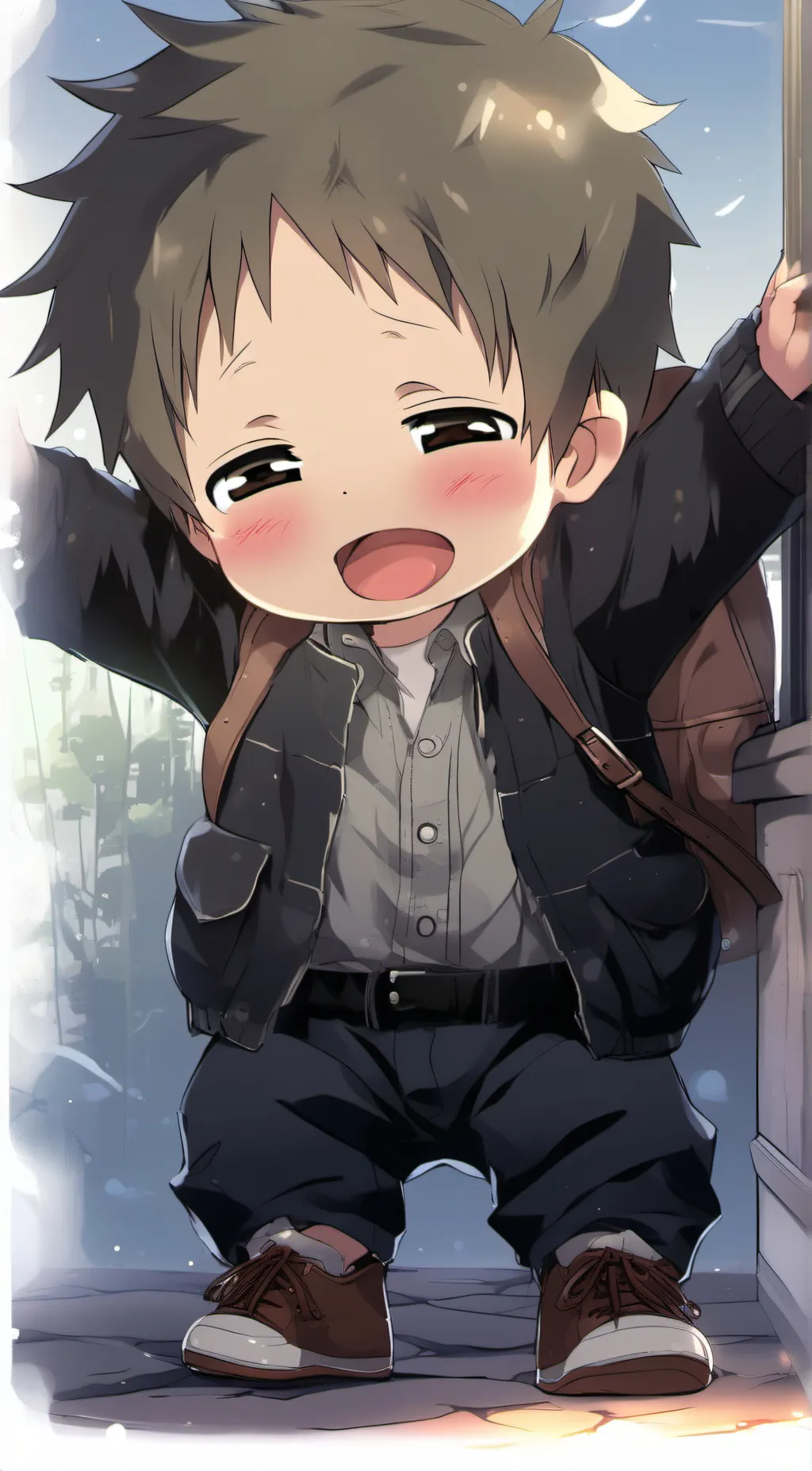 ai character: Memo background