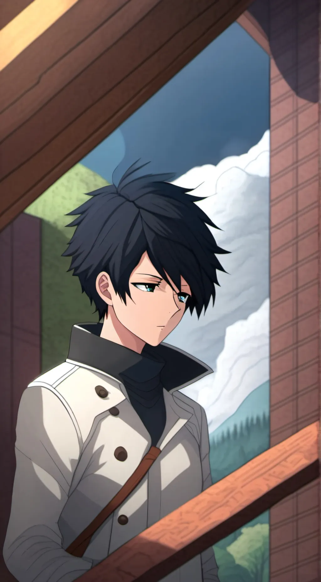 ai character: Mark background