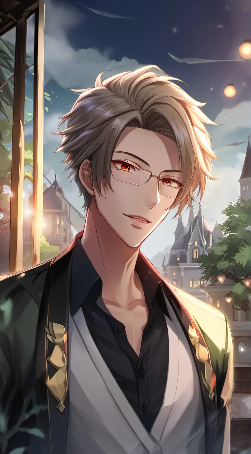 ai character: Obey me #2 background