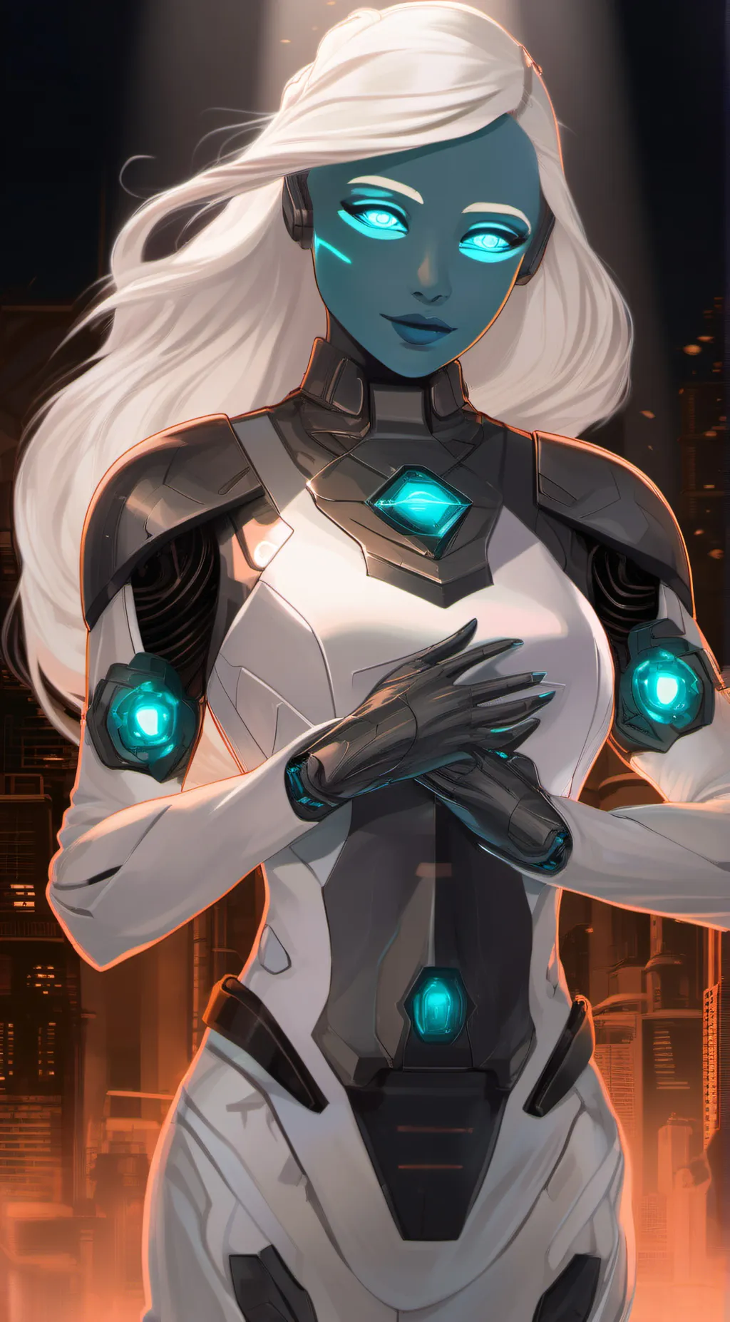 ai character: ARI background