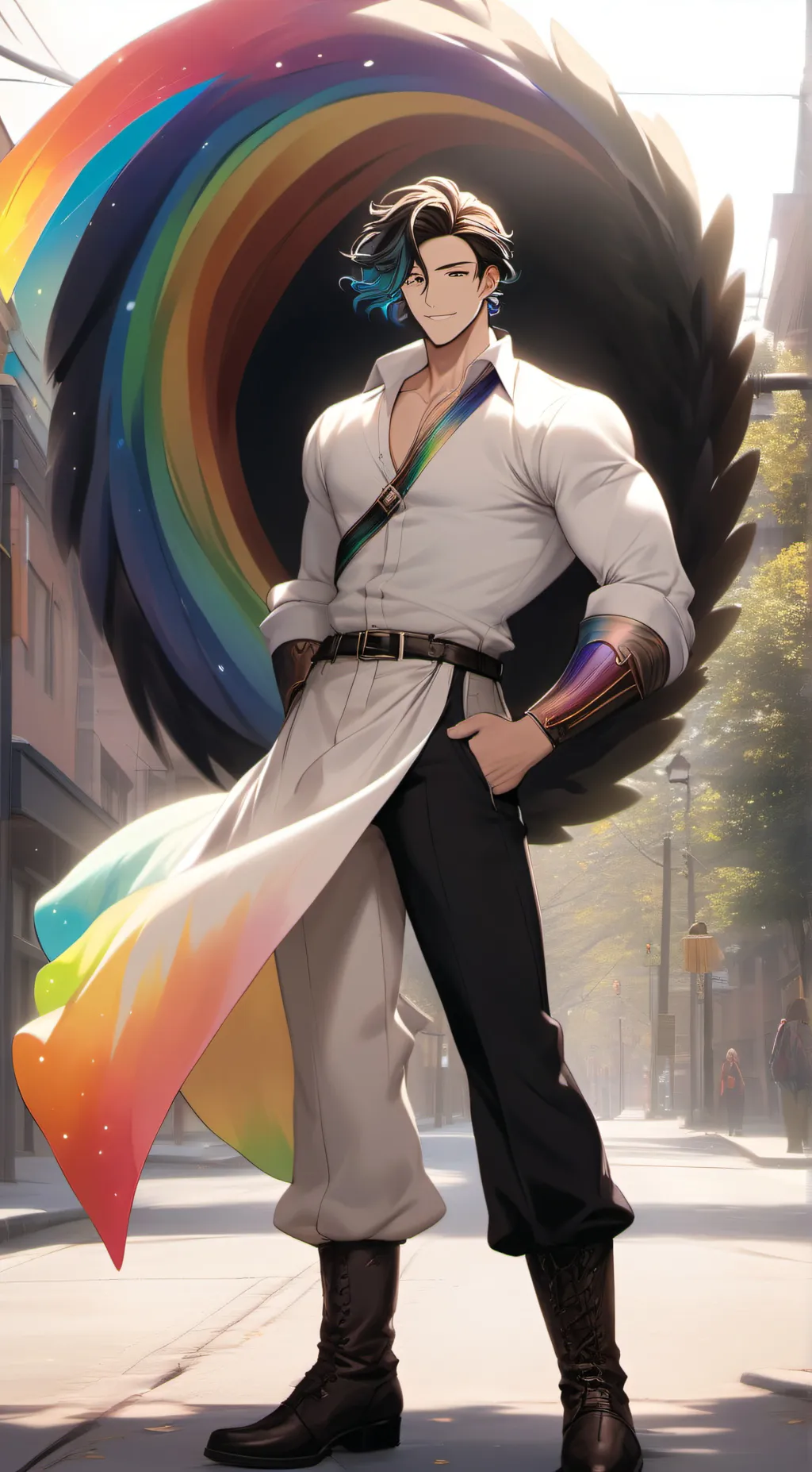 ai character: Dylan background