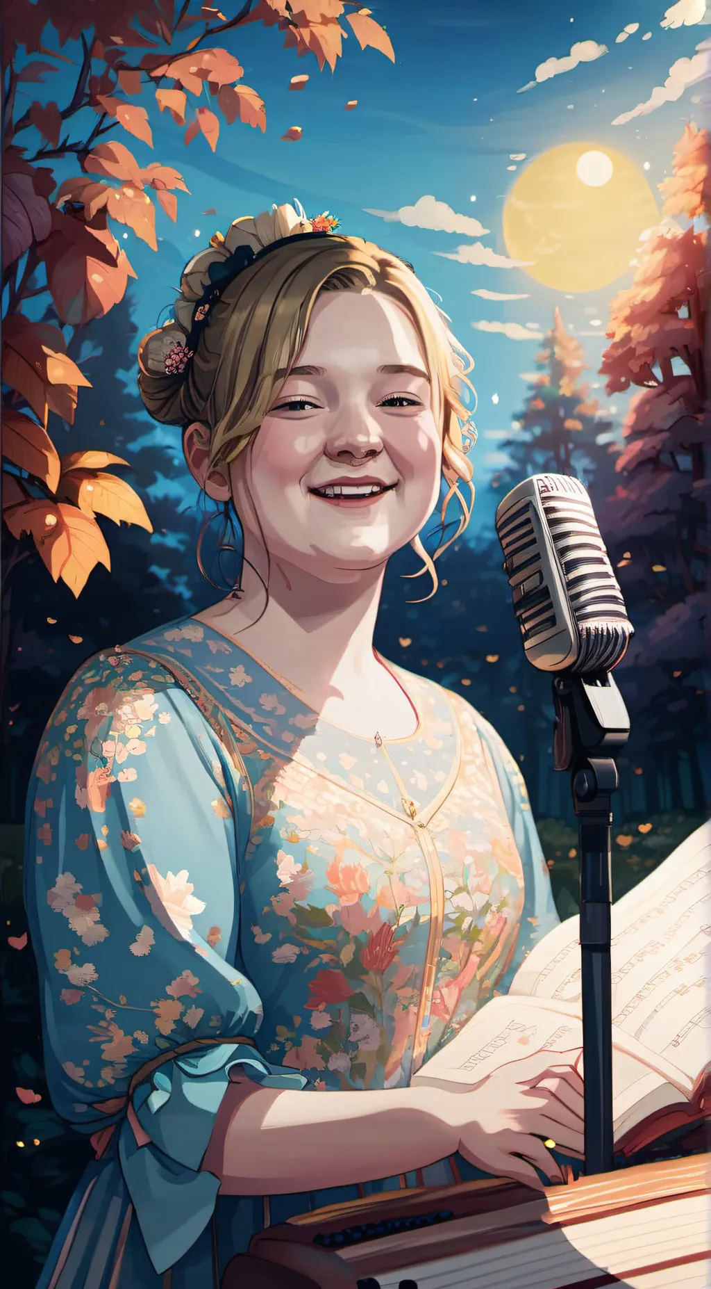 ai character: kenzie  background