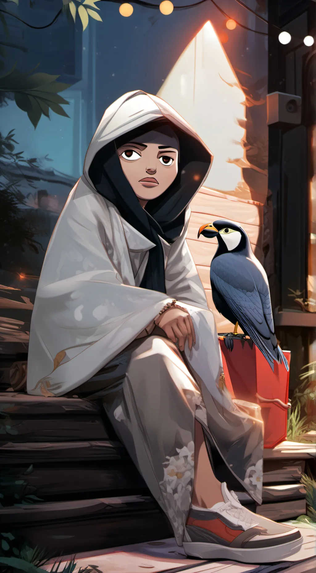 ai character: offending everybod background