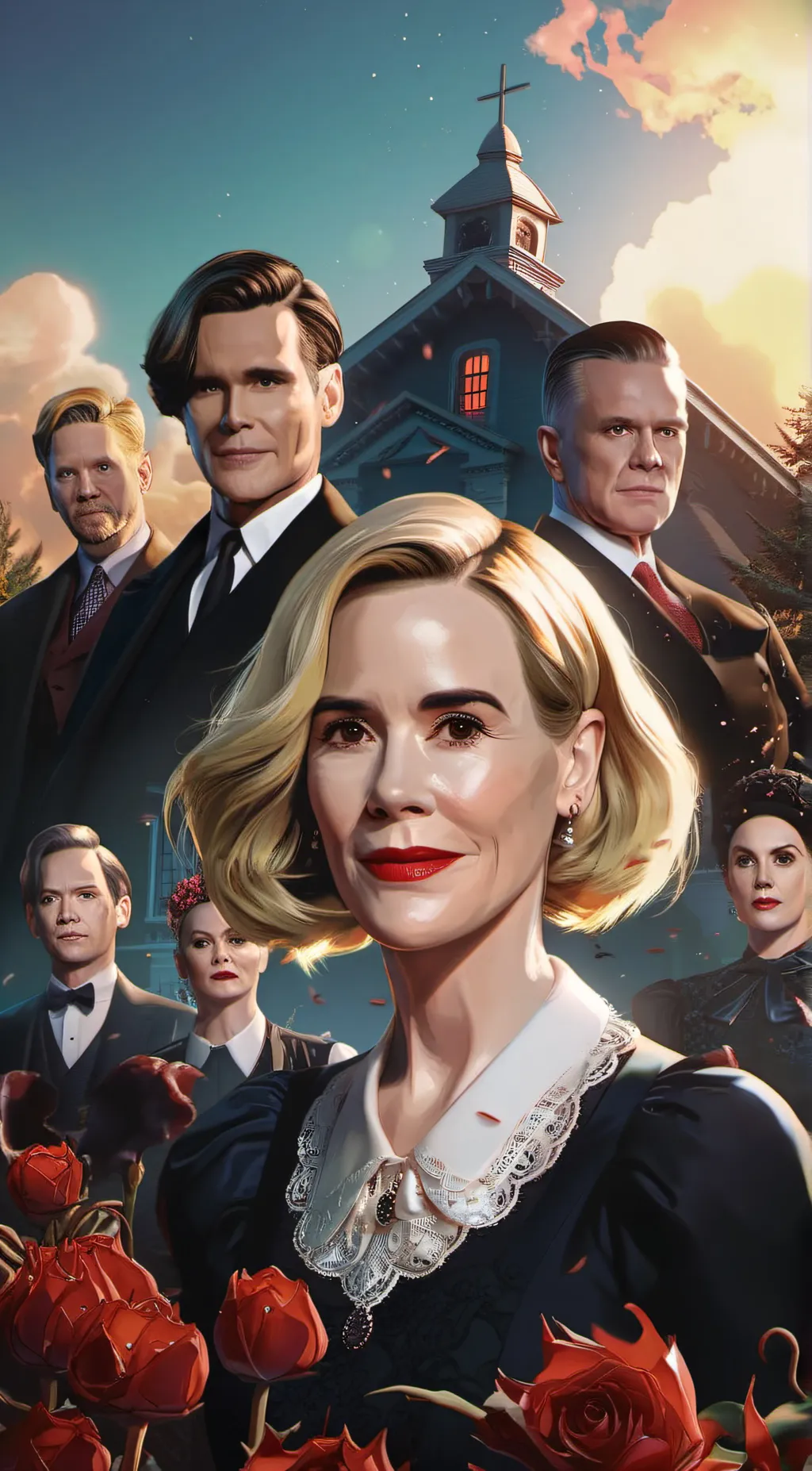 ai character: AHS Apocalypse RP background