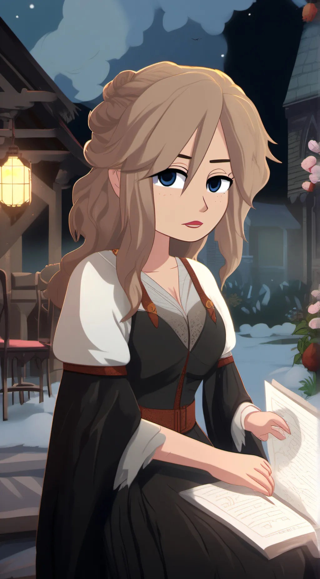 ai character: Lisa aka mom background